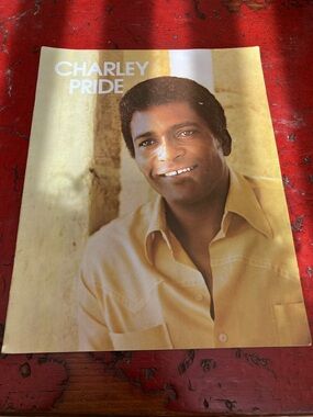 1973 Charley Pride Country Music Memorabilia Booklet